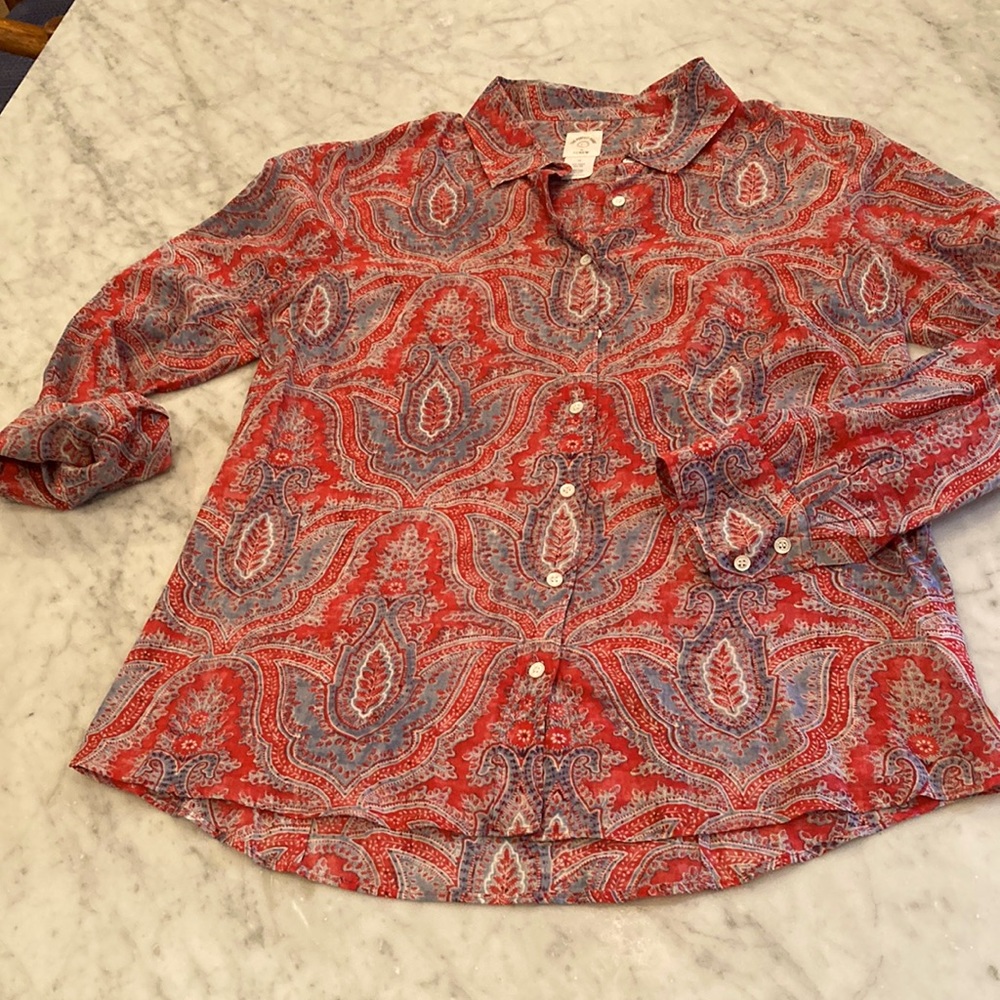 J. CREW button down top